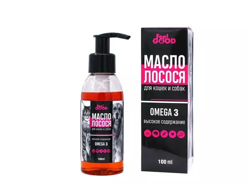 Масло лосося FeelGOOD Омега-3, 100 мл
