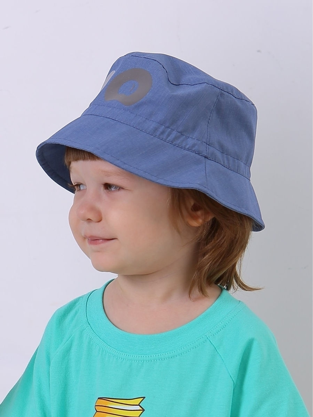 Панама детская солнцезащитная для девочек и мальчиков со светоотражающим эффектом CROOT