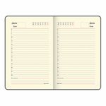 Ежедневник недатированный МАЛЫЙ ФОРМАТ 100x150мм А6 BRAUBERG Iguana под кожу, 160 л., розовый, 114469