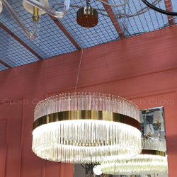 Люстра Cloyd CADANCE-A C1 / Ø65 см - латунь (арт.10334)
