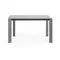 Стол Atta 140 (200) x90 темно-серый, стекло