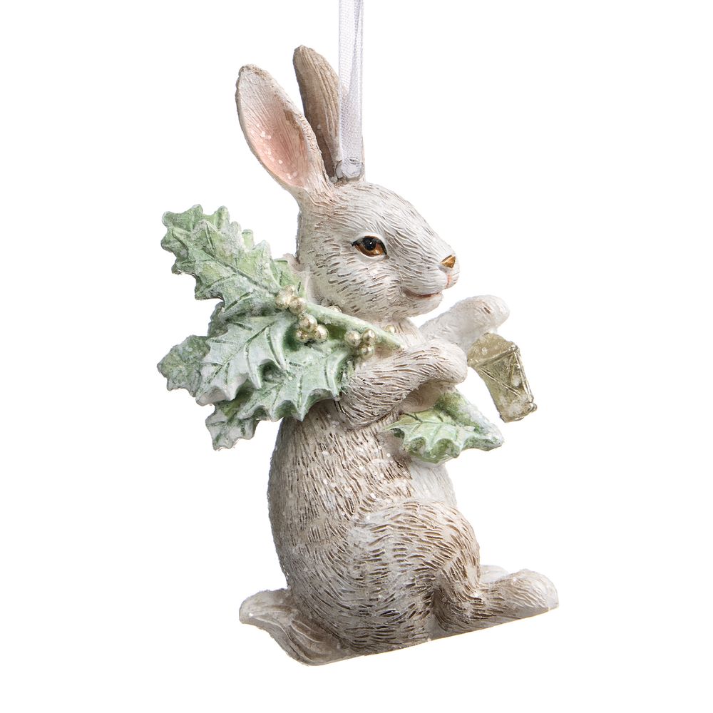 ЕЛОЧНОЕ УКРАШЕНИЕ "КРОЛИК" 5,5Х5Х10 СМ