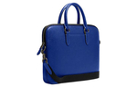 COACH Leather Briefcase, Handbag Large Men"s Blue