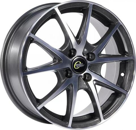 Cross Street CR-17 6x15 4x100 ET 48 Dia 54.1 (BFP)