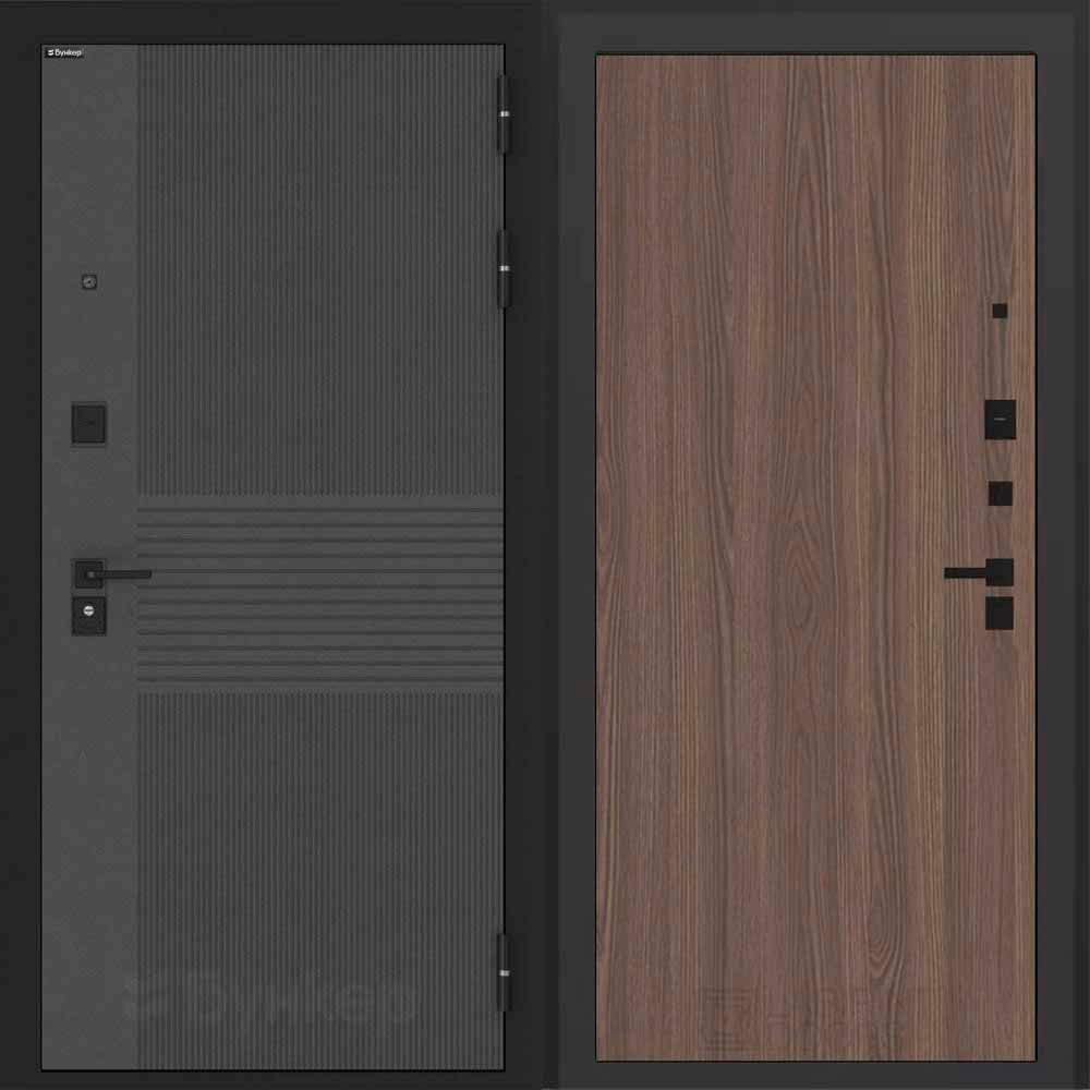 Входная дверь Бункер БН 05 - 05 Ясень Темный