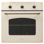 Электрический духовой шкаф DE LUXE 6006.03-037(топленое молоко,латунь)