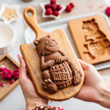 Пряничная форма Мишкино счастье