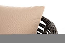 "Валенсия" кресло из искусственного ротанга, цвет бронзовый