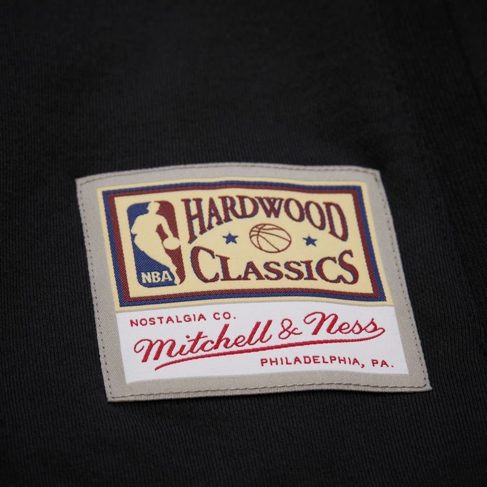 Баскетбольная толстовка Mitchell&Ness NBA Oversweep Crewneck Chicago Bulls Sweatshirt Black