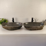 Раковина из речного камня ПАРА! RS-65544 65*33*15 0866