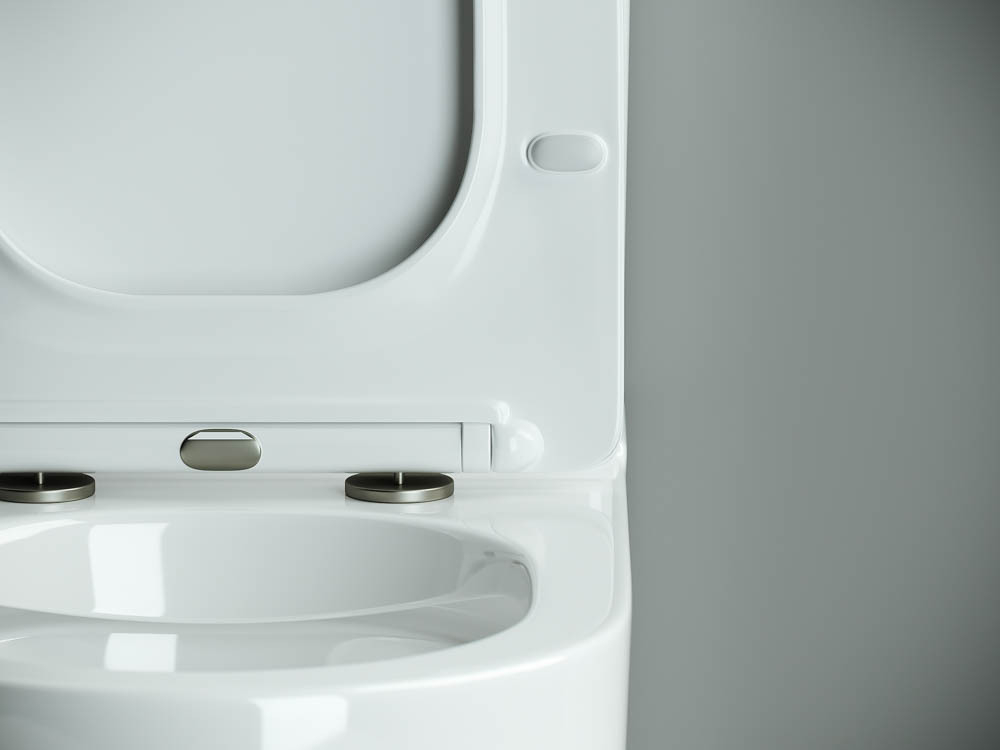 Унитаз-компакт Ceramica Nova Metropol Rimless с крышкой-сиденьем CN4001