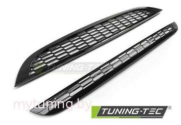 Решетка радиатора S TYPE GLOSSY BLACK для MINI COOPER 01-06 R50 / R53