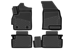 Коврики в салон для KAIYI X3, X3 PRO 2023 - 4шт. (полиуретан) ELEMENT3DAN0601210K