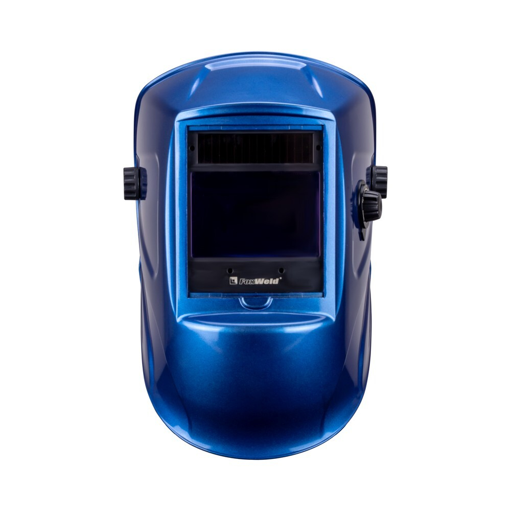 Маска сварщика GEFEST синяя (ф-р 9500V, пр-во FoxWeld) без коробки