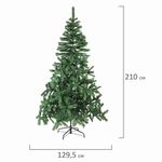 Ель новогодняя искусственная "Classic Green" 210 см, ПВХ, зеленая, ЗОЛОТАЯ СКАЗКА, 591306