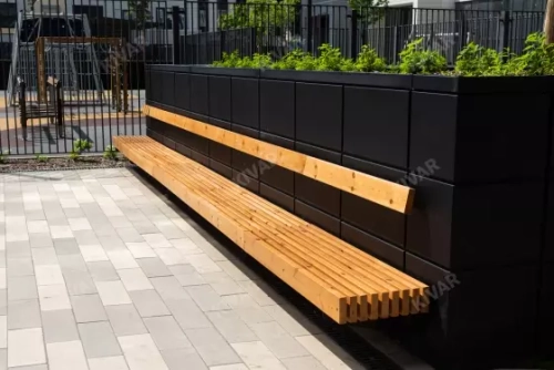 Скамейка на подпорную стенку «Лондон 2»