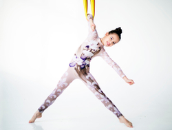 Jumpsuit "Iris on pink"