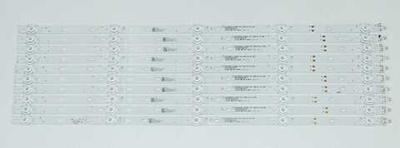 LED55D05A-ZC29AG-02C 30355005214C A-9шт. LED55D05B-ZC29AG-02C 30355005215C B-1шт.  комплект подсветки 10шт.