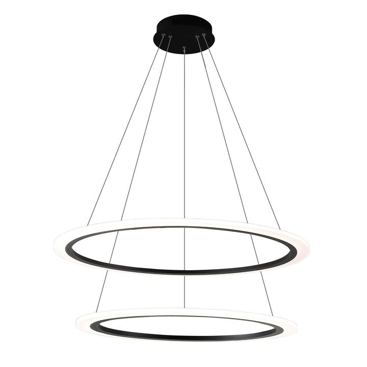 Подвесной светодиодный светильник Crystal Lux Manzana SP53W Led Black