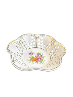 Фарфоровая ваза "Цветы" Германия