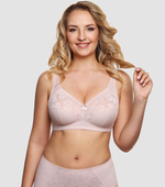 Бескаркасный бюстгальтер с мягкой чашкой (Размер: 100D) (Цвет: фиолетовый)