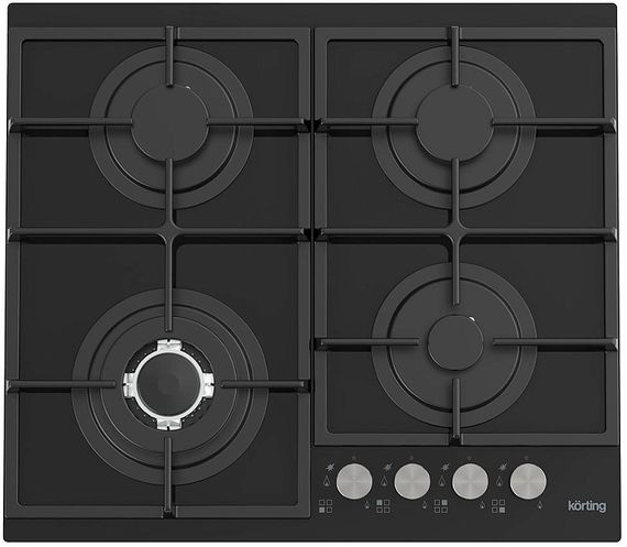 Газовая стеклянная варочная панель Korting HGG 6734 CTN