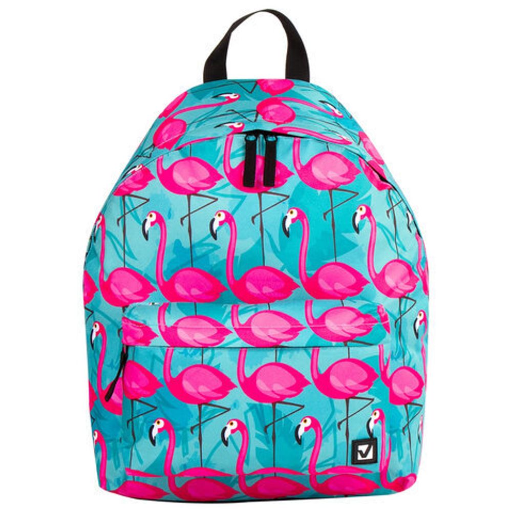 Рюкзак BRAUBERG, универсальный, сити-формат, Фламинго, 20 литров, 41х32х14 см, 228854
