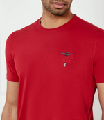 Футболка Aeronautica Militare - красный(TS2435J633)
