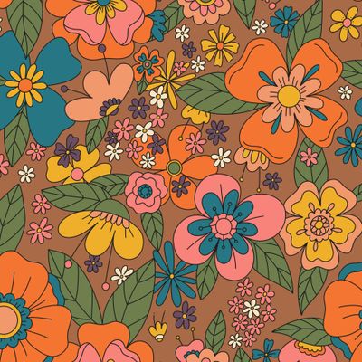 Ретро цветы