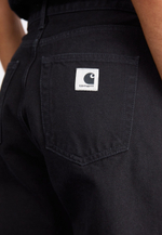 Carhartt WIP NOXON - Прямые джинсы - Чёрный