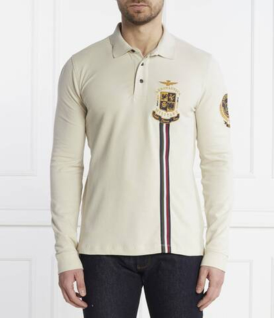 Поло Aeronautica Militare - бежевый(PO1744P191)