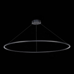 ST605.403.72 Cветильник подвесной SMART ST-Luce Черный/Белый LED 1*72W 2800-6500K
