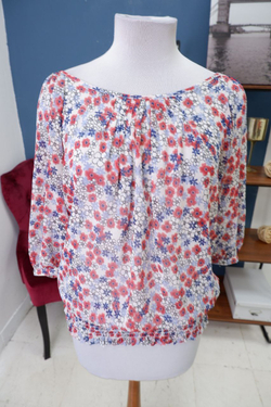 Блузка Orsay с цветами 48 размер