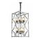 Подвесная люстра Lumina Deco Quadrato LDP 1223-8 CHR
