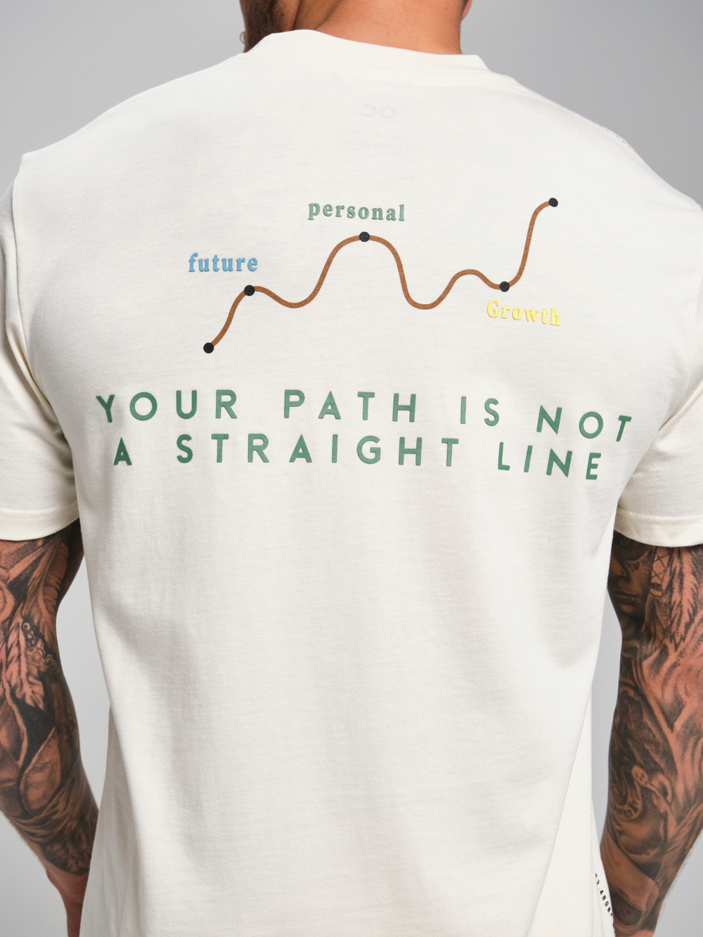 Футболка мужская ORIGINAL CREATOR PATH T-SHIRT, Молочный