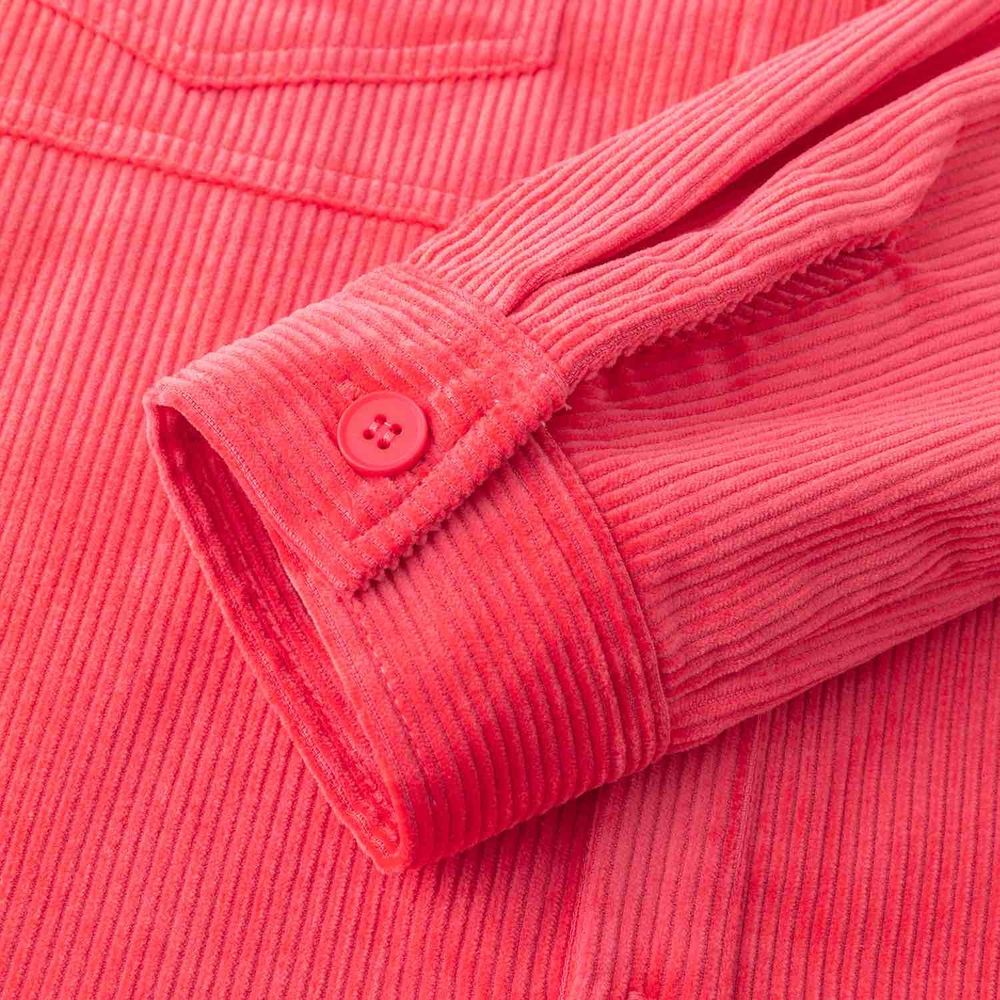 Рубашка Ymkashix Velvet Button багровая