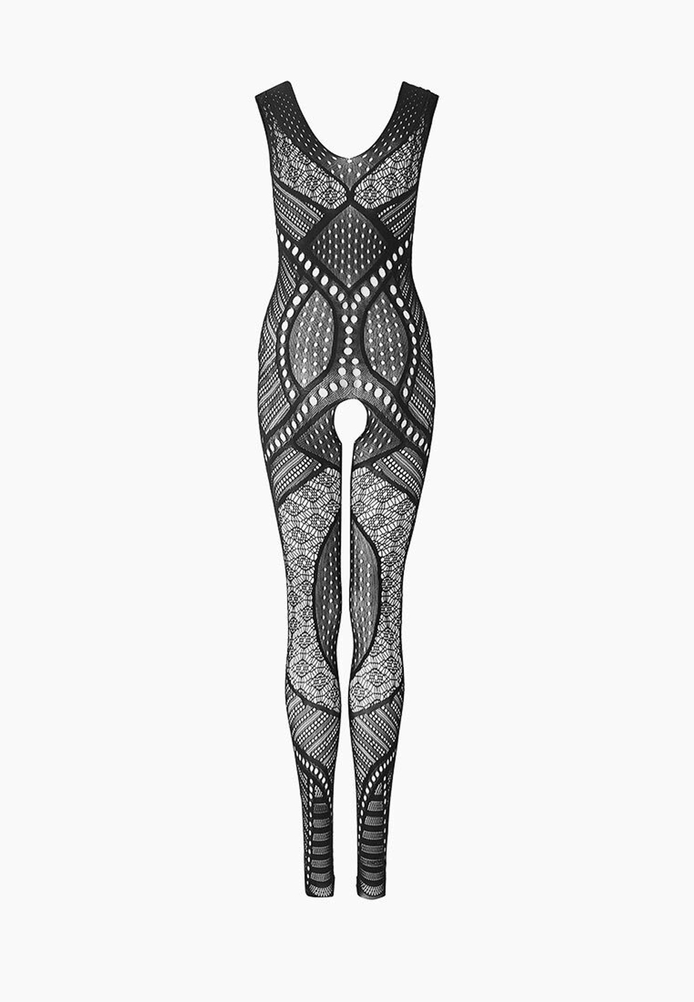 Боди-комбинезон геометрия Le Frivole черный S/L