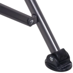 Кресло складное с подлокотниками до 120кг 64*53*90 см синее