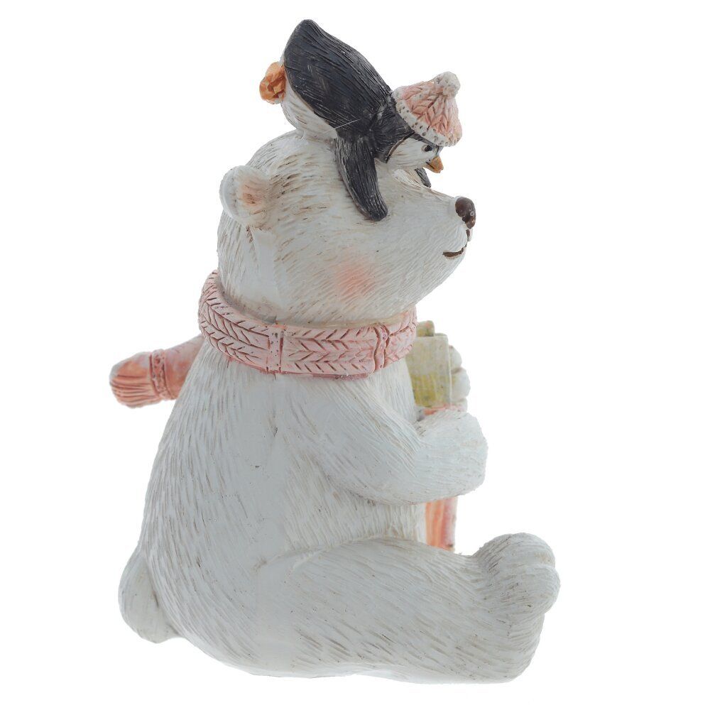 GAEM Фигурка декоративная "Медвежонок", L6,5 W6 H8 см