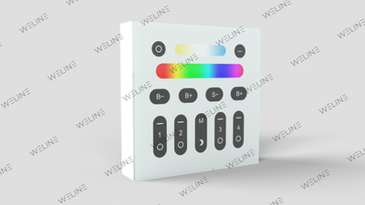 Сенсорный настенный/настольный пульт управления RGBCW источником света Zigbee 3.0