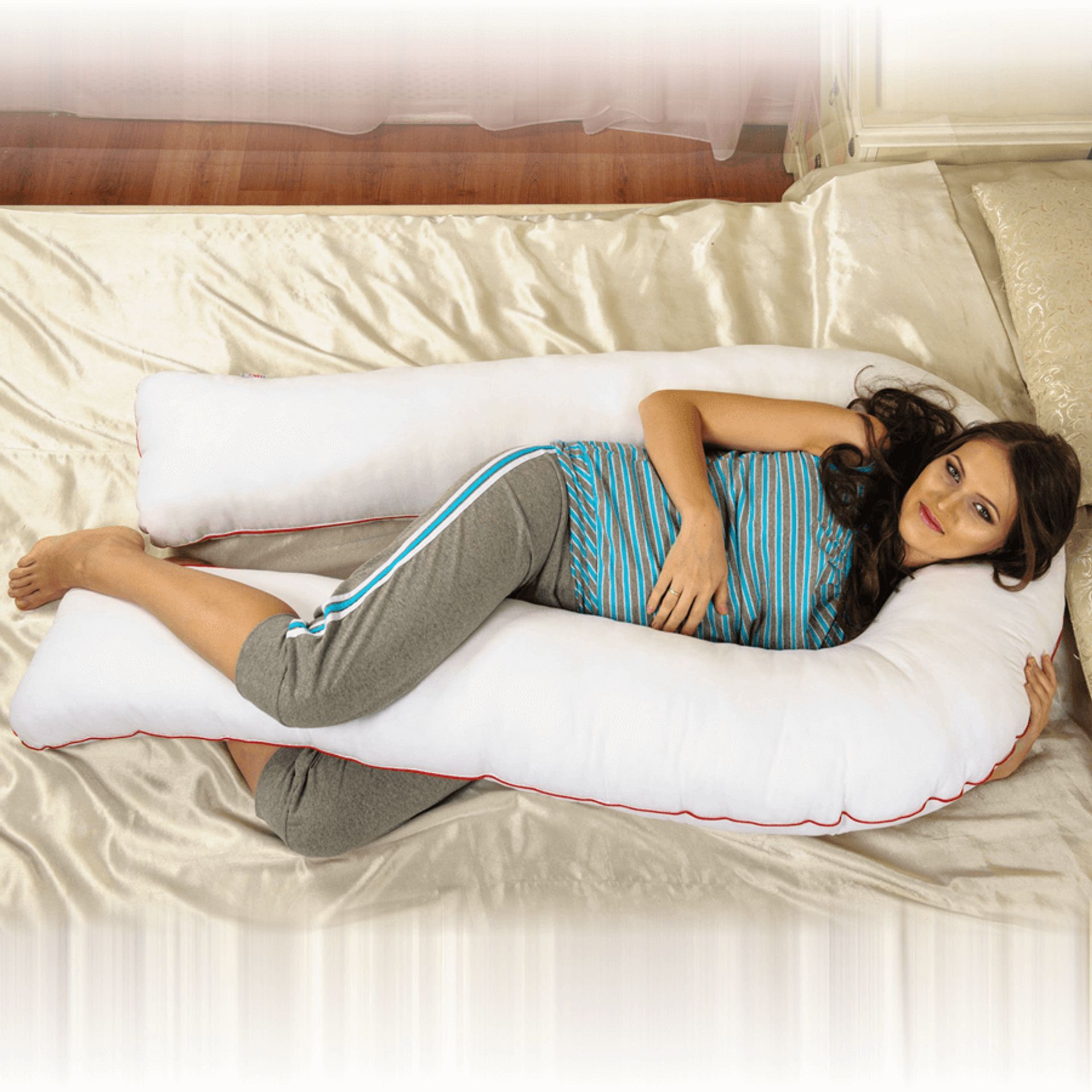Подушка обнимашка купить. Подушка для беременных farla Lux u150 (340см). Подушка обнимашка для беременных. Подушка обнимашка для сна. Подушка подкова для беременных.