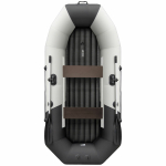 Таймень NX 270 НД Бронированная светло серый-черный (лодка ПВХ)