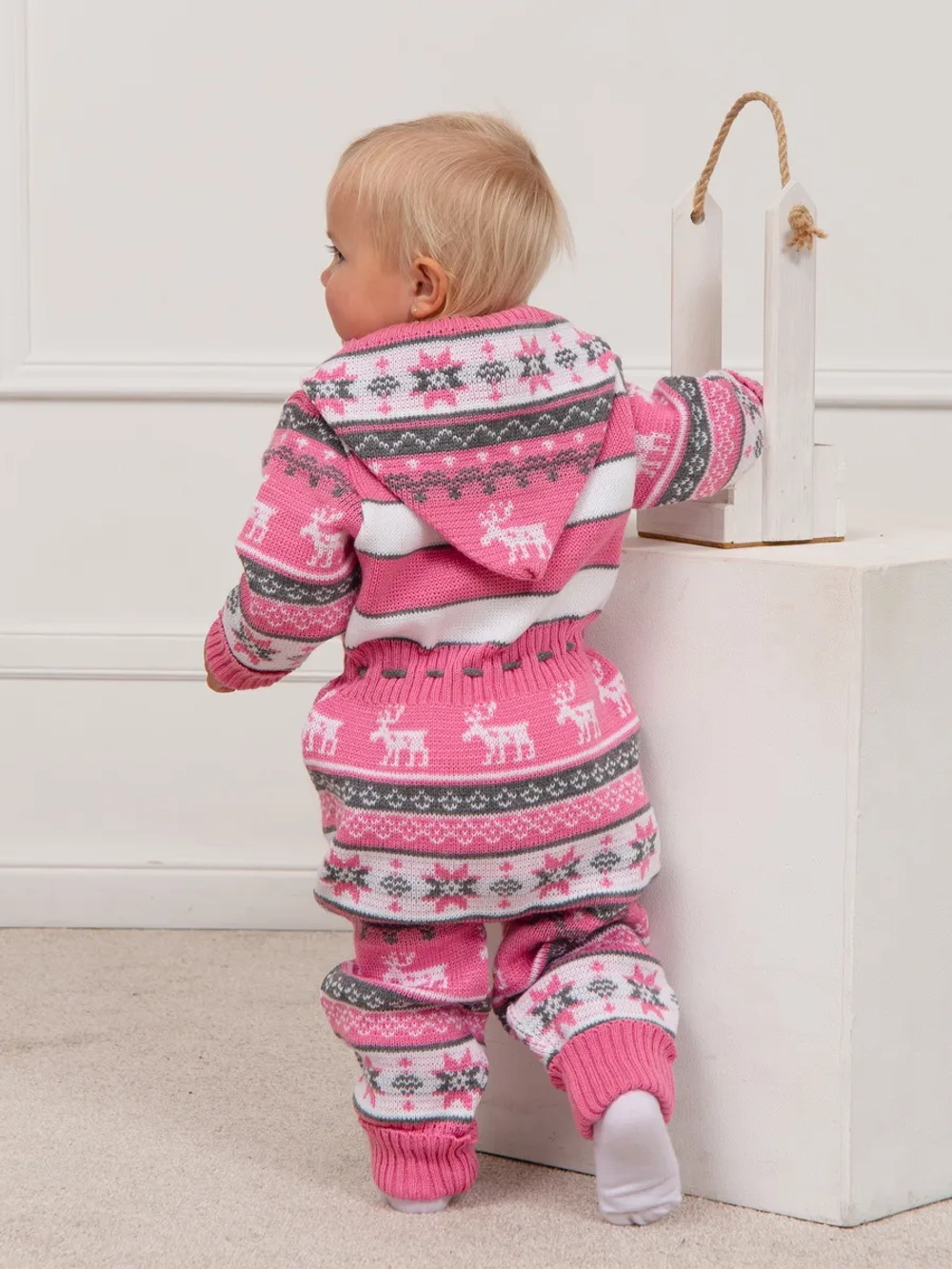 Комбинезон вязаный