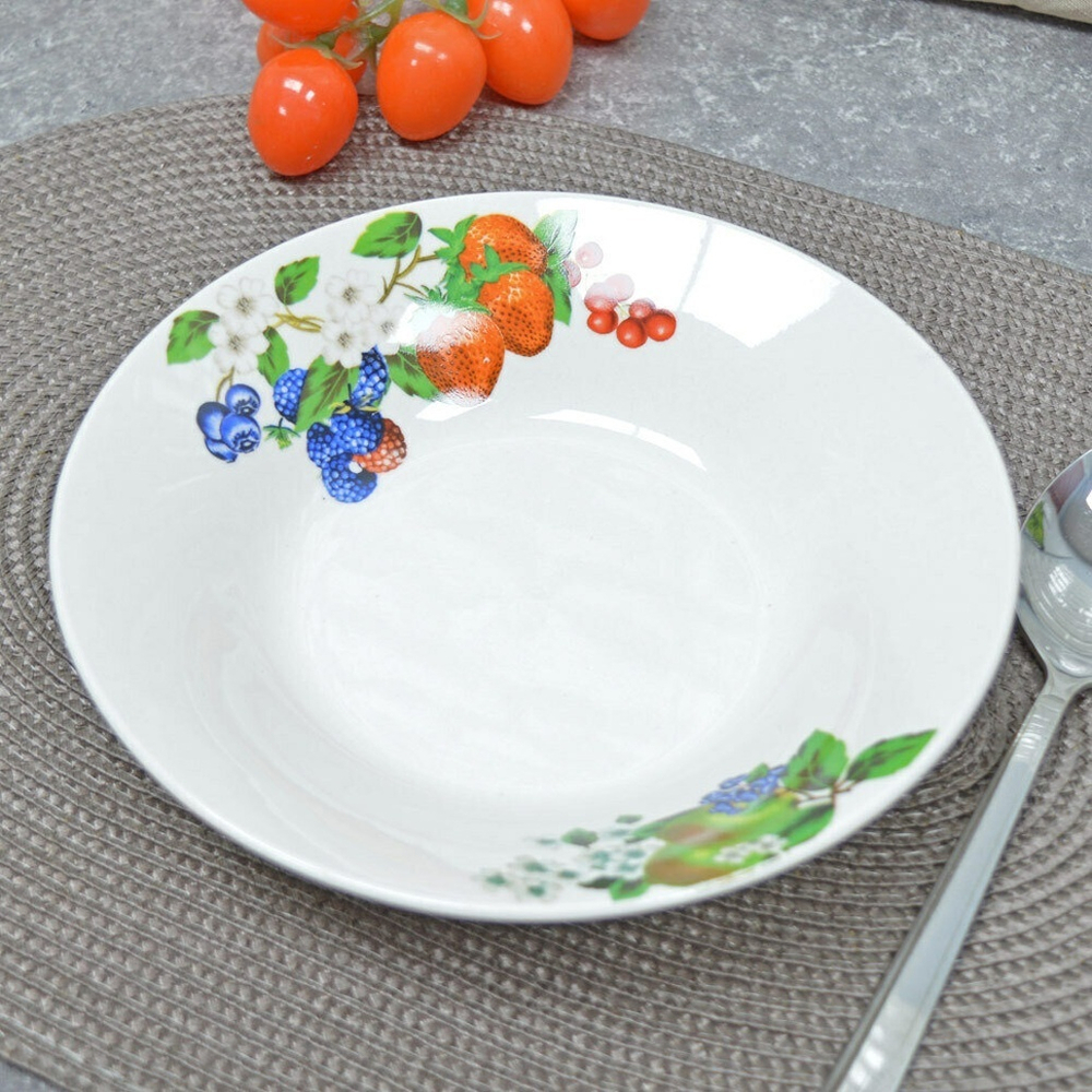 Тарелка суповая 450мл 20см Summer berries