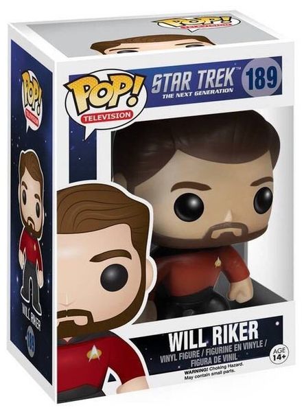 Фигурка Funko Pop Звёздный Путь: С.П. - Уильям Райкер (Star Trek: The Next Generation - Will Riker)