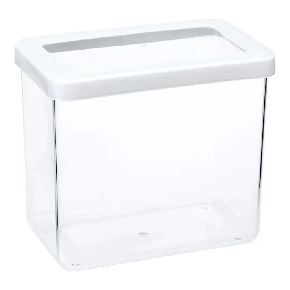 Емкость для сыпучих продуктов СТЕП 1,7 л 16х14см Белый