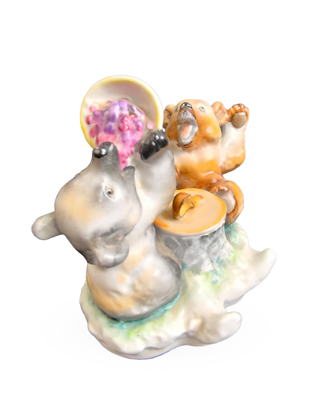 Чернильница "Медвежата" ЛФЗ