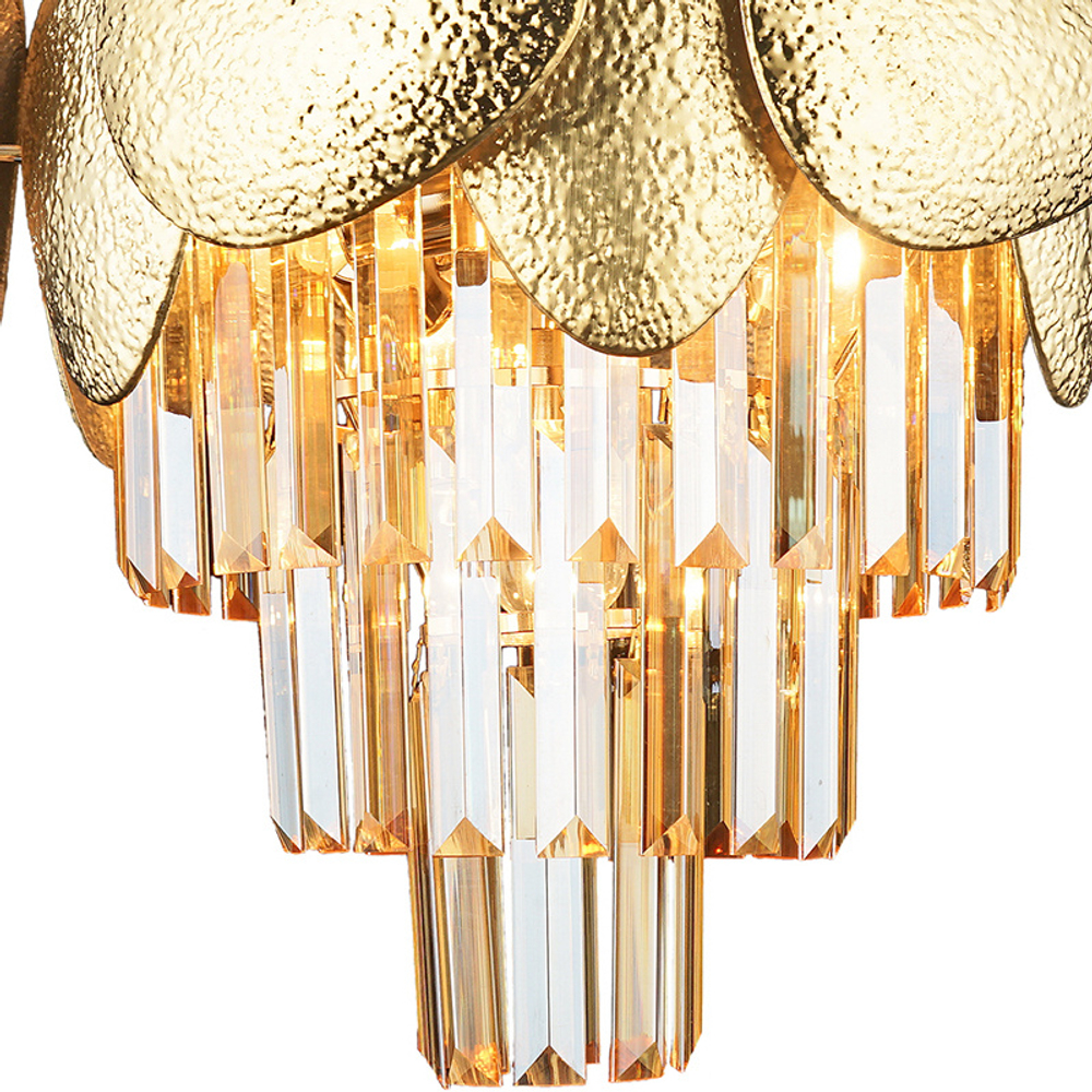 Люстра потолочная Reluce E27+LED  01976-0.3-5+4