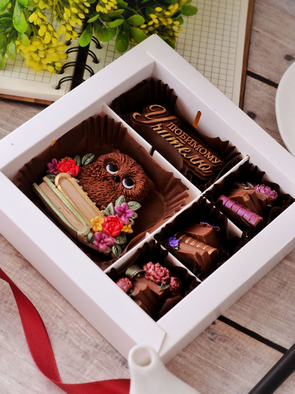 Шоколадный набор "Любимому учителю" #4