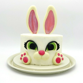 Пластиковая форма для шоколада Заяц / Глазки, ушки, лапки, хвост